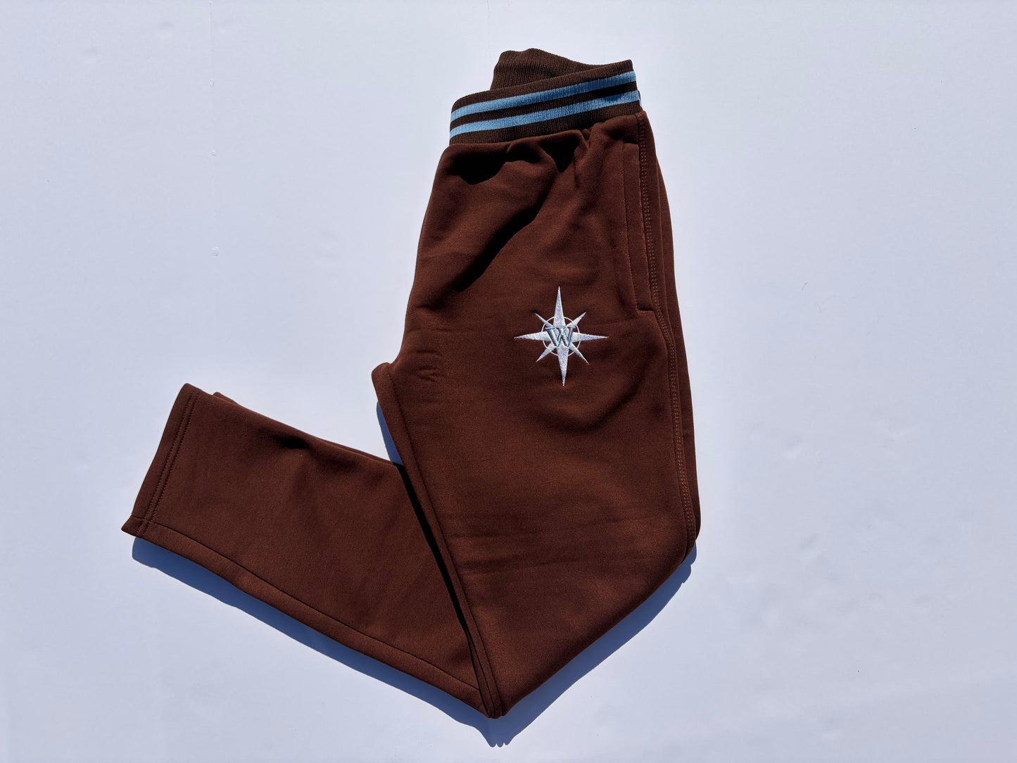 Sweatpants — Brown/Blue