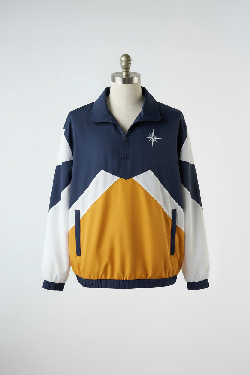 WE$TWAY Navy/Gold Pullover – No Undershirt